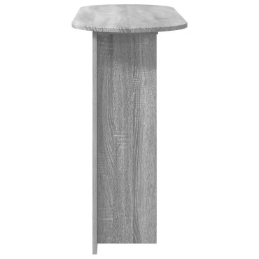 vidaXL Τραπέζι κονσόλας Γκρι Sonoma 100x39,5x75 εκ