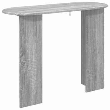 vidaXL Τραπέζι κονσόλας Γκρι Sonoma 100x39,5x75 εκ