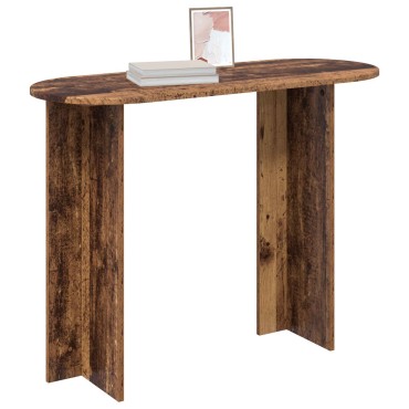 vidaXL Τραπέζι κονσόλας Παλαιωμένο ξύλο 100x39,5x75 εκ