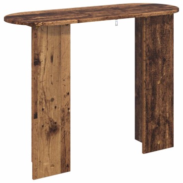 vidaXL Τραπέζι κονσόλας Παλαιωμένο ξύλο 100x39,5x75 εκ