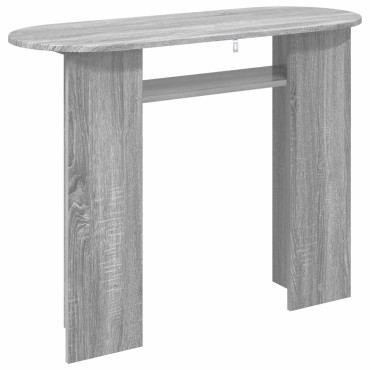 vidaXL Τραπέζι κονσόλας Γκρι Sonoma 100x39,5x75 εκ