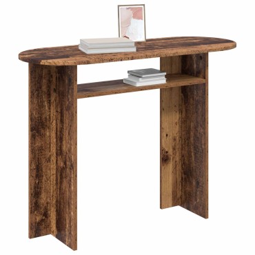 vidaXL Τραπέζι κονσόλας Παλαιωμένο ξύλο 100x39,5x75 εκ