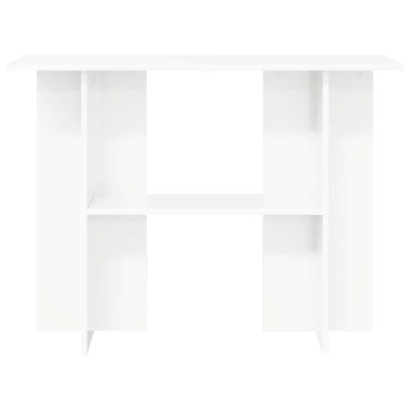 vidaXL Τραπέζι κονσόλας Λευκό 100x30x75cm Επεξεργασμένο Ξύλο