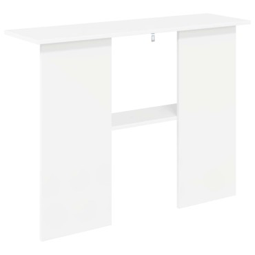 vidaXL Τραπέζι κονσόλας Λευκό 100x30x75cm Επεξεργασμένο Ξύλο