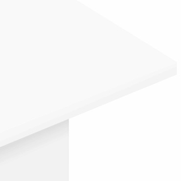 vidaXL Τραπέζι κονσόλας Λευκό 100x30x75cm Επεξεργασμένο Ξύλο