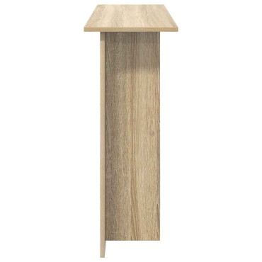 vidaXL Τραπέζι κονσόλας Sonoma Δρυς 100x30x75 εκ
