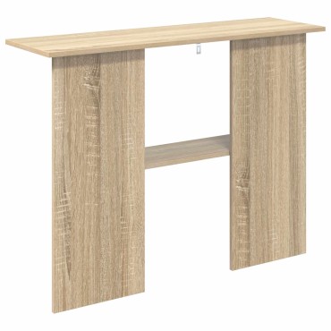 vidaXL Τραπέζι κονσόλας Sonoma Δρυς 100x30x75 εκ