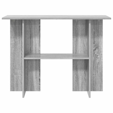 vidaXL Τραπέζι κονσόλας Γκρι Sonoma 100x30x75 εκ