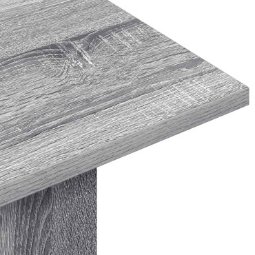 vidaXL Τραπέζι κονσόλας Γκρι Sonoma 100x30x75 εκ