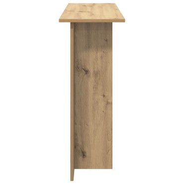 vidaXL Τραπέζι κονσόλας Artisan Δρυς 100x30x75 εκ