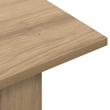 vidaXL Τραπέζι κονσόλας Artisan Δρυς 100x30x75 εκ