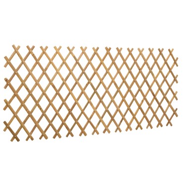 vidaXL Επεκτάσιμο πλέγμα φράχτη 2 τμχ. 100x105cm Μπαμπού