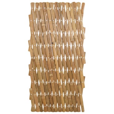 vidaXL Επεκτάσιμο πλέγμα φράχτη 2 τμχ. 100x105cm Μπαμπού