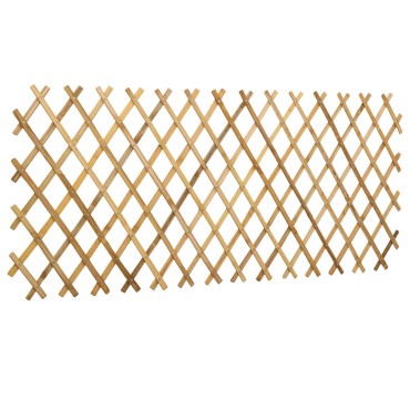 vidaXL Επεκτάσιμο πλέγμα φράχτη 2 τμχ. 100x105cm Μπαμπού