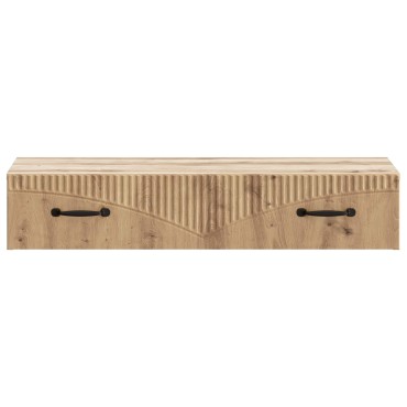 vidaXL Τραπεζάκι Τοίχου 87,5x34,5x17cm Επεξεργασμένο Ξύλο