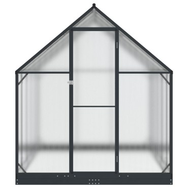 vidaXL Θερμοκήπιο Κήπου με πόρτα Ανθρακί 183,5 x 303,5 x 207 εκ