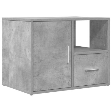 vidaXL Ντουλάπι Γωνιακό Γκρι Σκυροδέματος 160x40x45cm Επεξ. Ξύλο 1 τεμ.