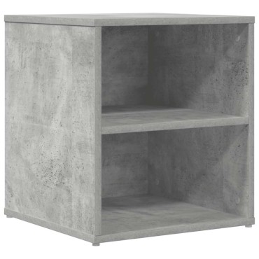 vidaXL Ντουλάπι Γωνιακό Γκρι Σκυροδέματος 160x40x45cm Επεξ. Ξύλο 1 τεμ.