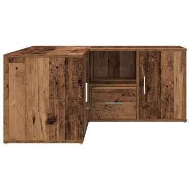 vidaXL Ντουλάπι Γωνιακό Όψη Παλαιού Ξύλου 160x40x45cm από Επεξ. Ξύλο 1 τεμ.