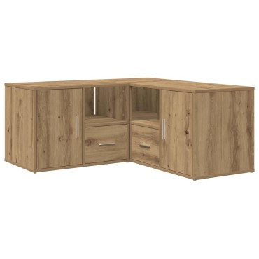 vidaXL Ντουλάπι Γωνιακό Αρτισιανή Δρυς 160x40x45cm από Επεξ. Ξύλο 1 τεμ.