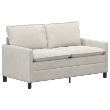 vidaXL Σετ Καναπέ 2 τεμ. Κρεμ Βελούδο 196x81x87,5cm  Διθέσιος