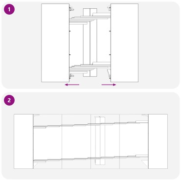 vidaXL Τραπέζι φαγητού 240x85x75cm Επεξεργασμένο Ξύλο Sonoma Δρυς 1 τεμ.