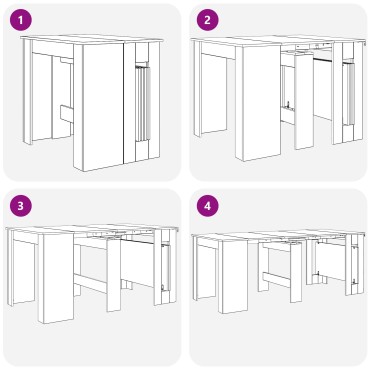 vidaXL Τραπέζι φαγητού 240x85x75cm Επεξεργασμένο Ξύλο Ορθογώνιος 1 τεμ.