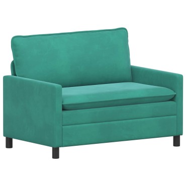 vidaXL Καναπές Τιρκουάζ 126x81x87,5cm Βελούδο