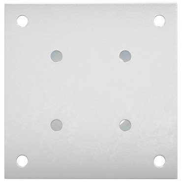 vidaXL Κυκλικό Υποβρύχιο Στήριγμα 12 τμχ. Ασημί 15 x 15 x 15 cm