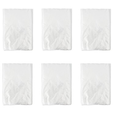 vidaXL Φύλλο σκόνης 6 τμχ. Διαφανές 400 x 500 cm HDPE
