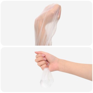 vidaXL Φύλλο σκόνης 12 τμχ. Διαφανές 400 x 500 cm HDPE