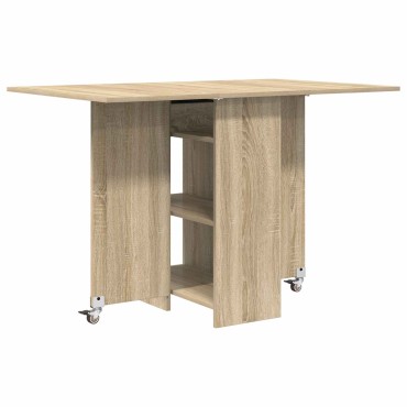 vidaXL Τραπέζι φαγητού 115x70x75cm Επεξεργασμένο Ξύλο 1 τεμ.