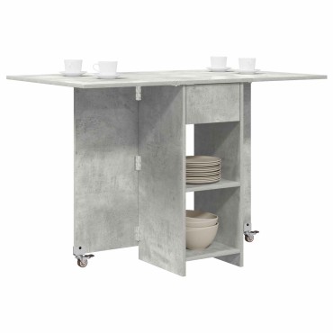 vidaXL Τραπέζι φαγητού 115x70x75cm Επεξεργασμένο Ξύλο 1 τεμ.
