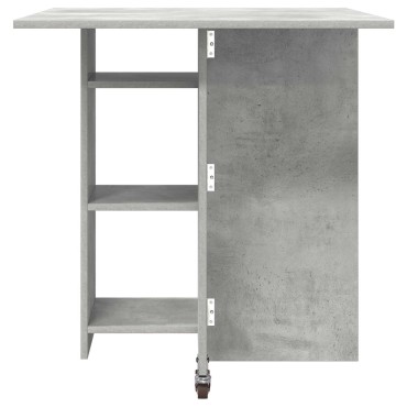 vidaXL Τραπέζι φαγητού 115x70x75cm Επεξεργασμένο Ξύλο 1 τεμ.