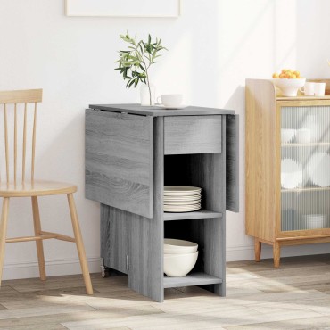 vidaXL Τραπέζι φαγητού 115x70x75cm Επεξεργασμένο Ξύλο 1 τεμ.
