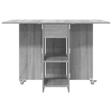vidaXL Τραπέζι φαγητού 115x70x75cm Επεξεργασμένο Ξύλο 1 τεμ.