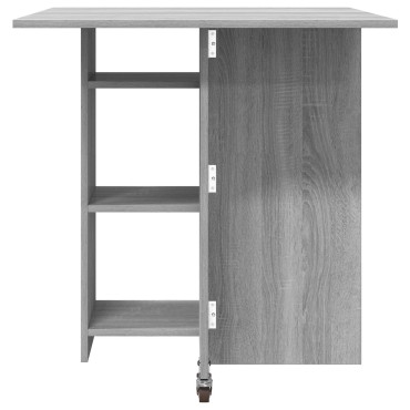 vidaXL Τραπέζι φαγητού 115x70x75cm Επεξεργασμένο Ξύλο 1 τεμ.