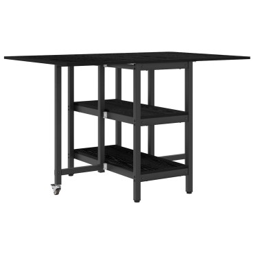 vidaXL Τραπέζι φαγητού 122x80x76,5cm Επεξεργασμένο Ξύλο 1 τεμ.
