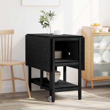 vidaXL Τραπέζι φαγητού 122x80x76,5cm Επεξεργασμένο Ξύλο 1 τεμ.