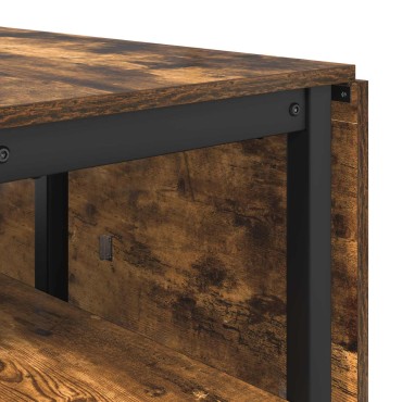 vidaXL Τραπέζι φαγητού 122x80x76,5cm Επεξεργασμένο Ξύλο 1 τεμ.