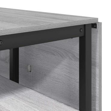 vidaXL Τραπέζι φαγητού 122x80x76,5cm Επεξεργασμένο Ξύλο 1 τεμ.