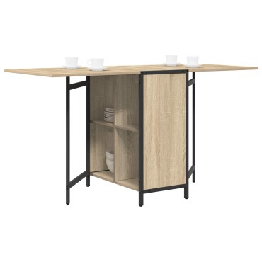 vidaXL Τραπέζι φαγητού 144x60x75cm Επεξεργασμένο Ξύλο 1 τεμ.