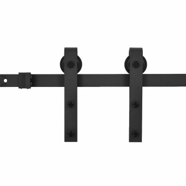 vidaXL Συρόμενη Πόρτα 80 x 210 cm Συμπαγές Ξύλο Πεύκου (Ακατέργαστο)