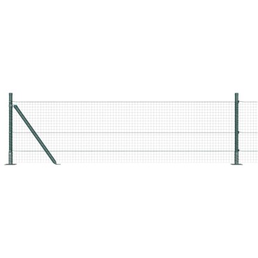 vidaXL Στύλος Περιφράξεων Πράσινο 2500x3,2x50cm