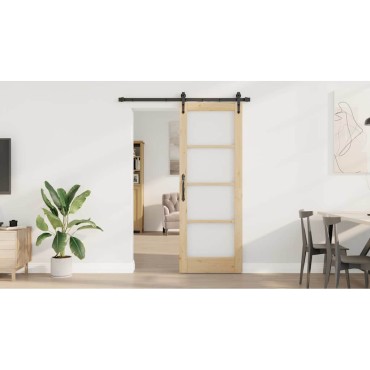 vidaXL Συρόμενη Πόρτα ORKDAL 73,5 x 198,5 εκ. Φυσικό