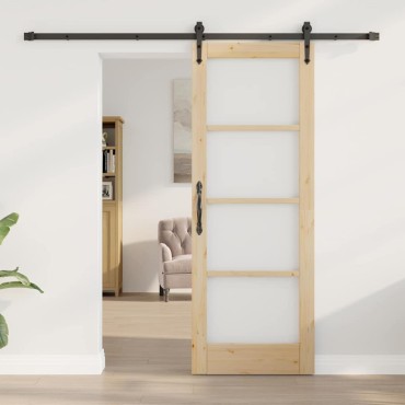 vidaXL Συρόμενη Πόρτα ORKDAL 73,5 x 198,5 εκ. Φυσικό