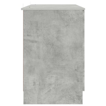 vidaXL Γραφείο Γκρι Σκυροδέματος 142,5x50x75cm 1 τεμ.