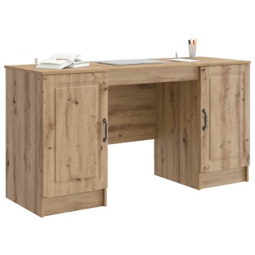 vidaXL Γραφείο Artisan Δρυς 142,5x50x75cm Επεξεργασμένο Ξύλο 1 τεμ.