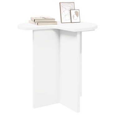 vidaXL Τραπεζάκι Πλευράς Λευκό 39x38cm Επεξεργασμένο Ξύλο 1 τεμ.