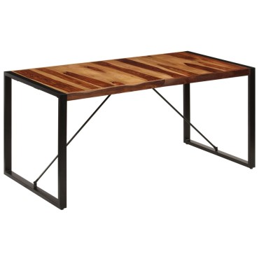 vidaXL Τραπεζαρία 160x80x75cm από Μασίφ Ξύλο Ακακίας 1 τεμ.
